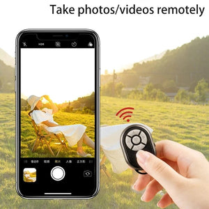 Planet Gates black BT Remote for iPhone Xiaomi Redmi Samsung Mobile Phone Universal Remote Control Selfie Stick Bluetooth Camera Controller