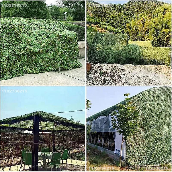 Planet Gates black camouflage / 5x6m Military camouflage network training network, sunshade tent, hunting shelter, outdoor camping, car cover, garden bar decora
