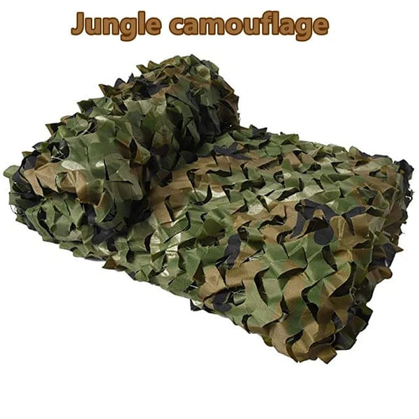 Planet Gates black camouflage / 5x6m Military camouflage network training network, sunshade tent, hunting shelter, outdoor camping, car cover, garden bar decora