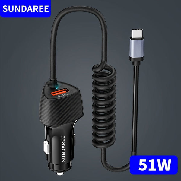 Planet Gates Black Car Charger