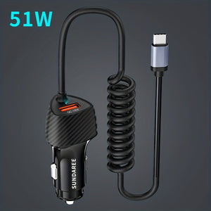 Planet Gates Black Car Charger