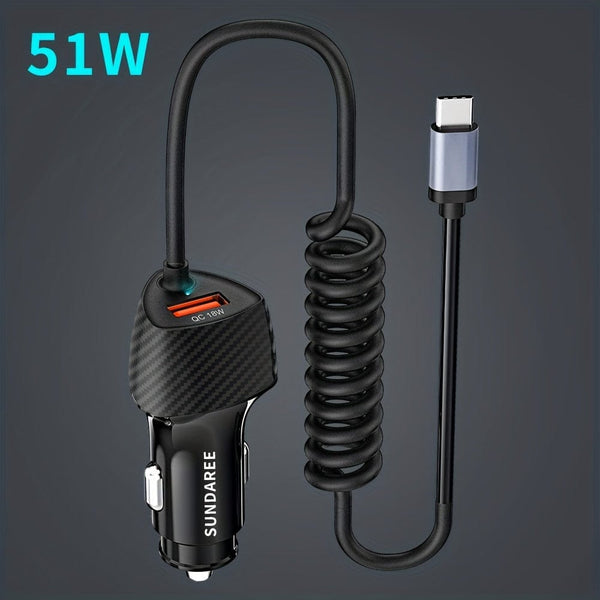 Planet Gates Black Car Charger