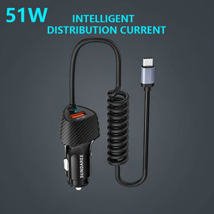 Planet Gates Black Car Charger