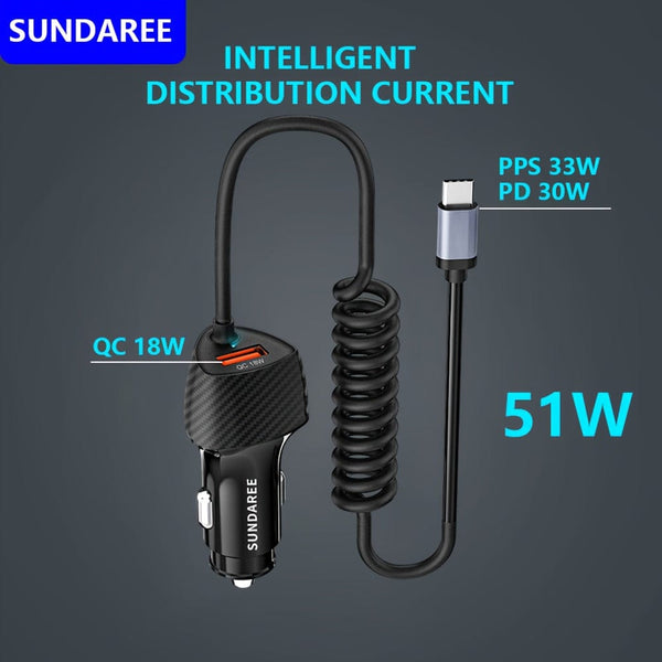 Planet Gates Black Car Charger