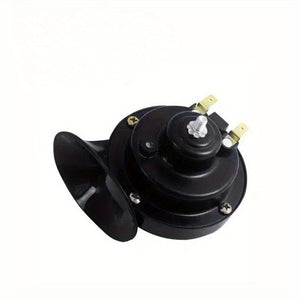 Planet Gates Black Car Horn 12V 60dB 4 Trumpet Super Loud Air Horn Compressor With Mounting Kits Trumpet Loudspeaker Motorcycle Horn Air Horns