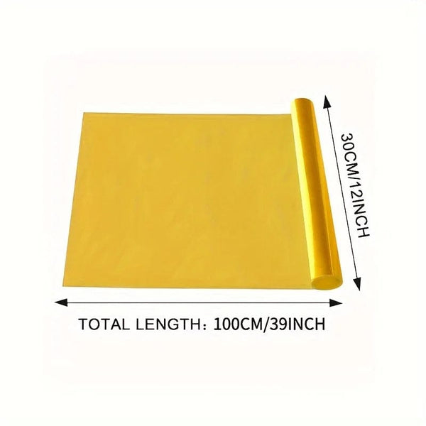 Planet Gates black Car Lamp Color Changing Film, 39.37in * 11.81in,PVC Material, Rear Lamp Film, Headlamp, Fog Lamp Color Changing Film