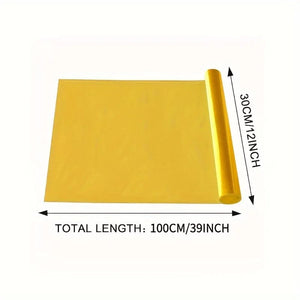 Planet Gates black Car Lamp Color Changing Film, 39.37in * 11.81in,PVC Material, Rear Lamp Film, Headlamp, Fog Lamp Color Changing Film