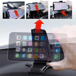 Planet Gates black Car Phone Holder Mount Stand Holder For Cell Phone In Car GPS Display Dashboard Bracket For Iphone Xiaomi Samsung Huawei
