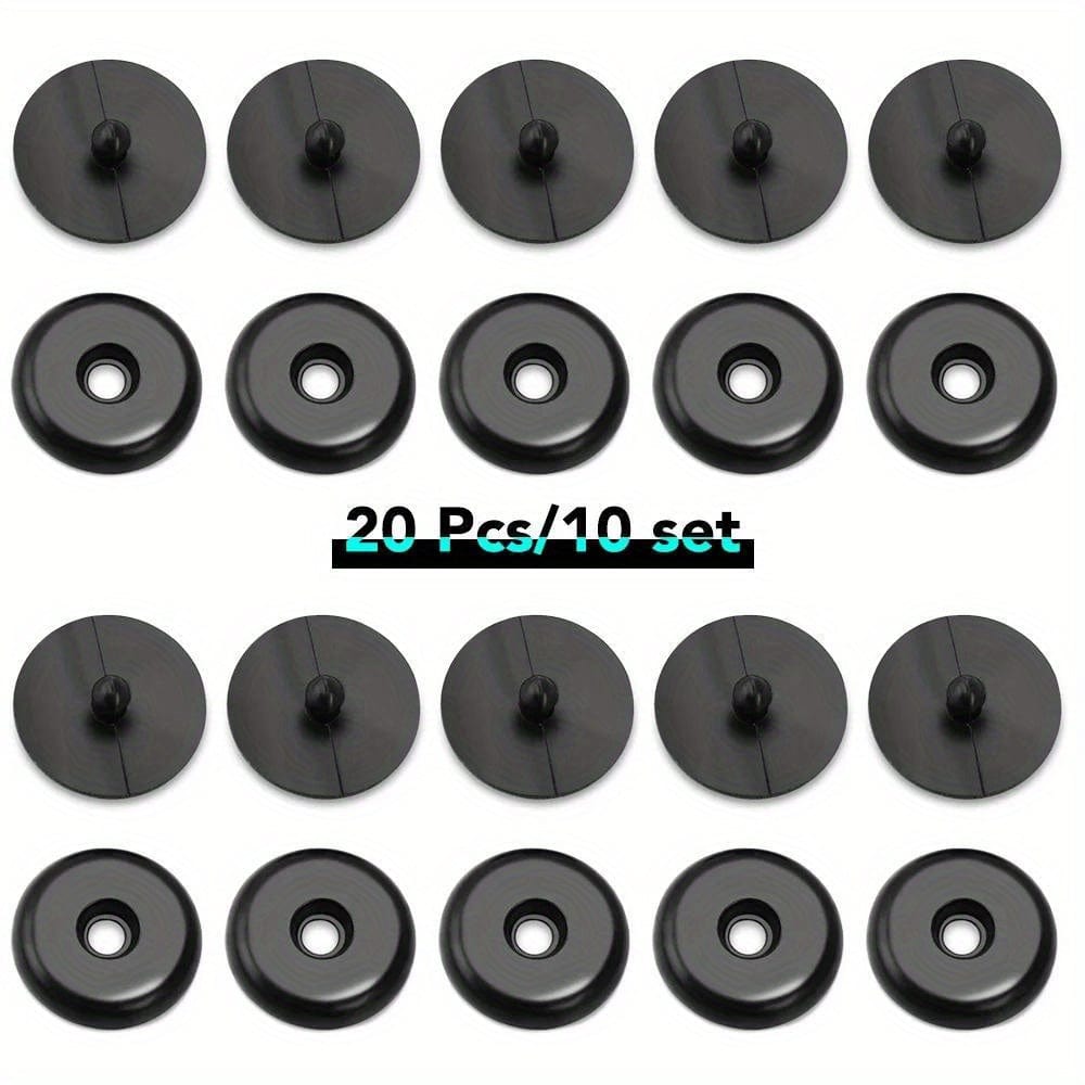 Planet Gates Black Car Safety Seatbelt Stopper Buckle Automobile Seat Belt Spacing Limit Stop Plastic Anti-slip Button Retainer Car Interior