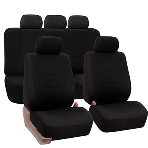 Planet Gates Black Car Seat Cover For 5 Seats Universal Fit Seat Covers For SUV Interior Accessories Car Seat Protector For Cars Trucks And SUV
