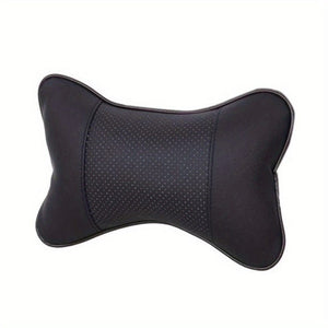 Planet Gates Black Car Seat Neck Pillow Breathable Auto Head Neck Rest Cushion Relax Neck Support Cervical Headrest Comfortable Soft Car Pillow