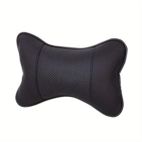 Planet Gates Black Car Seat Neck Pillow Breathable Auto Head Neck Rest Cushion Relax Neck Support Cervical Headrest Comfortable Soft Car Pillow