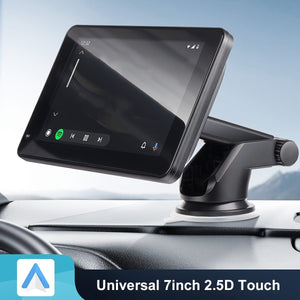 Planet Gates Black Car Stereo, Portable Wireless 17.78cmTouch Screen Apple CarPlay And Android Auto Automatic Multimedia Player, Mirror Link/for Siri/Navigation Screen