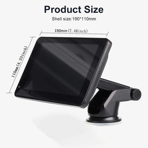 Planet Gates Black Car Stereo, Portable Wireless 17.78cmTouch Screen Apple CarPlay And Android Auto Automatic Multimedia Player, Mirror Link/for Siri/Navigation Screen