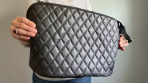 Planet Gates Black Car Storage Bag Handbag Holder Car Seat Storage Organizer Auto Interior Stowing Tidying Car Middle Organizer Holder Pocket Car Inner Accessories