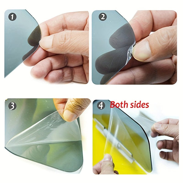 Planet Gates Black Car Sun Visor, Universal Anti-Reflective Polarized Car Sun Visor Expanding Sun Visor, Prevents Miscellaneous Light, Snow Blindness And UV Rays