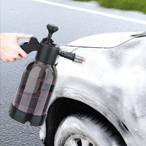Planet Gates Black Car Wash Foam Spray Can Household Hand-held Car Wash Spray Gardening Air Pressure Spray Foam Pot 2L
