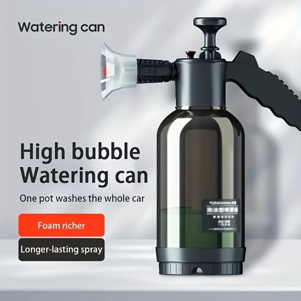 Planet Gates Black Car Washing Foam Spray Pot Car Washing Liquid Special Tool High-pressure Foam Spraying Household Hand-held Spray Pot Flower Watering Tool