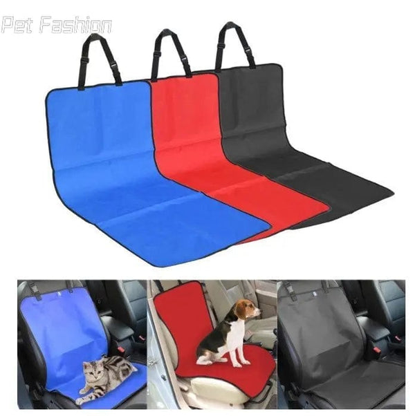 Planet Gates Black Car Waterproof Back Seat Pet Cover Protector Mat Rear Safety Travel Accessories for Cat Dog Pet Carrier Car Rear Back Seat Mat