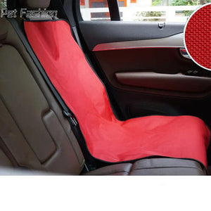 Planet Gates Black Car Waterproof Back Seat Pet Cover Protector Mat Rear Safety Travel Accessories for Cat Dog Pet Carrier Car Rear Back Seat Mat