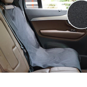Planet Gates Black Car Waterproof Back Seat Pet Cover Protector Mat Rear Safety Travel Accessories for Cat Dog Pet Carrier Car Rear Back Seat Mat