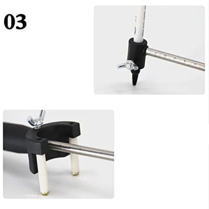 Planet Gates black Car Wheel Eyebrow Scriber Auto Sheet Metal Dent Repair Tool Data Recovery Wheel Eyebrow Rib Line Parallel Drawing Tool