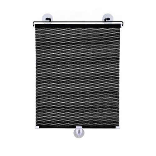 Planet Gates Black Car Windshield Visor Cover Scalable Front Rear Window Sun Shade Auto Sunscreen Protection Foldable Heat Insulation Bezel Accessories