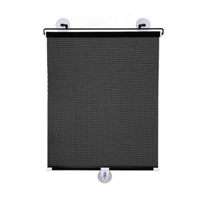 Planet Gates Black Car Windshield Visor Cover Scalable Front Rear Window Sun Shade Auto Sunscreen Protection Foldable Heat Insulation Bezel Accessories