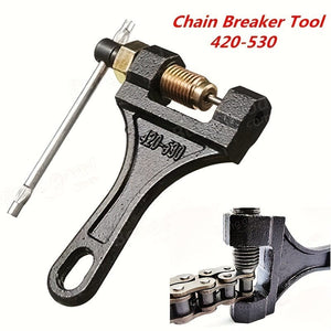 Planet Gates Black Chain Breaker #420-530 Chain Tool Fit For Dirt Pit Bike ATV Quad Go Kart Scooter Motorcycle Bicycle Chain Break # 420 428 520 525 528 530
