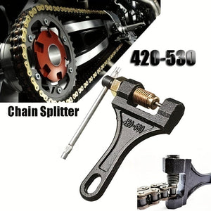 Planet Gates Black Chain Breaker #420-530 Chain Tool Fit For Dirt Pit Bike ATV Quad Go Kart Scooter Motorcycle Bicycle Chain Break # 420 428 520 525 528 530