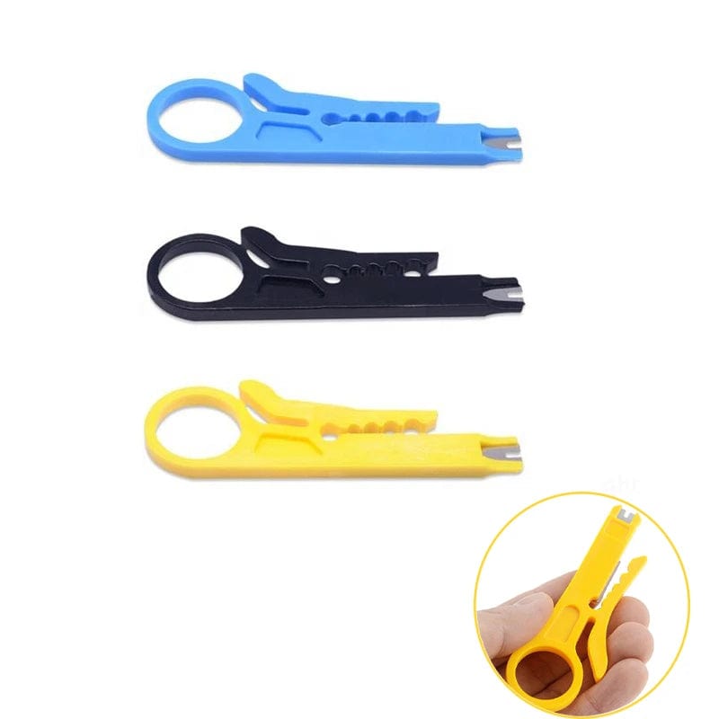 Planet Gates black / CHINA 1PC Wire Stripper Knife Crimper Pliers Crimping Tool Cable Stripping Wire Cutter Multi Tools Cut Line Multifunctional Hand Tools