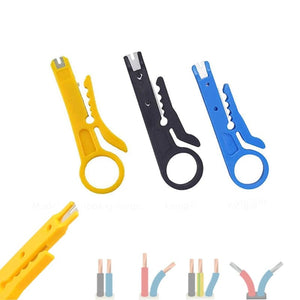 Planet Gates black / CHINA 1PC Wire Stripper Knife Crimper Pliers Crimping Tool Cable Stripping Wire Cutter Multi Tools Cut Line Multifunctional Hand Tools
