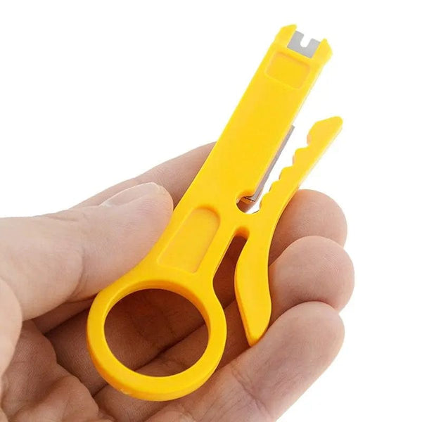 Planet Gates black / CHINA 1PC Wire Stripper Knife Crimper Pliers Crimping Tool Cable Stripping Wire Cutter Multi Tools Cut Line Multifunctional Hand Tools