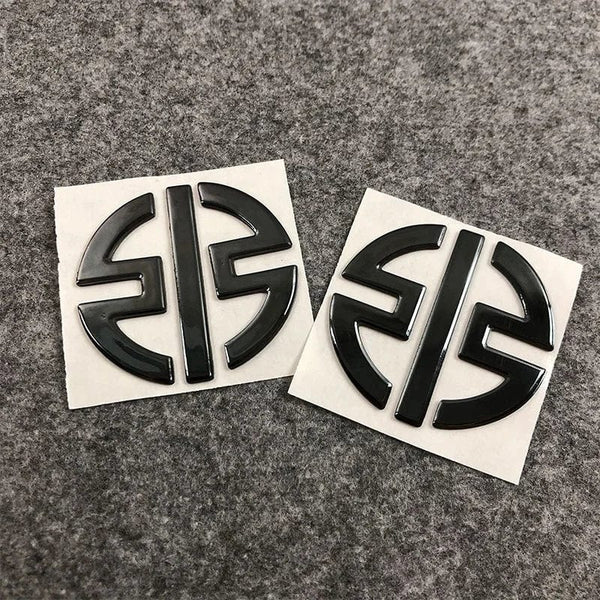 Planet Gates black / CHINA 3D Motorcycle Decal Tank Stickers Emblem Logos for KAWASAKI H2 NINJA H2R Z125 Z250 Z300 Z400 Z650 Z750 Z1000 Z900 Z800