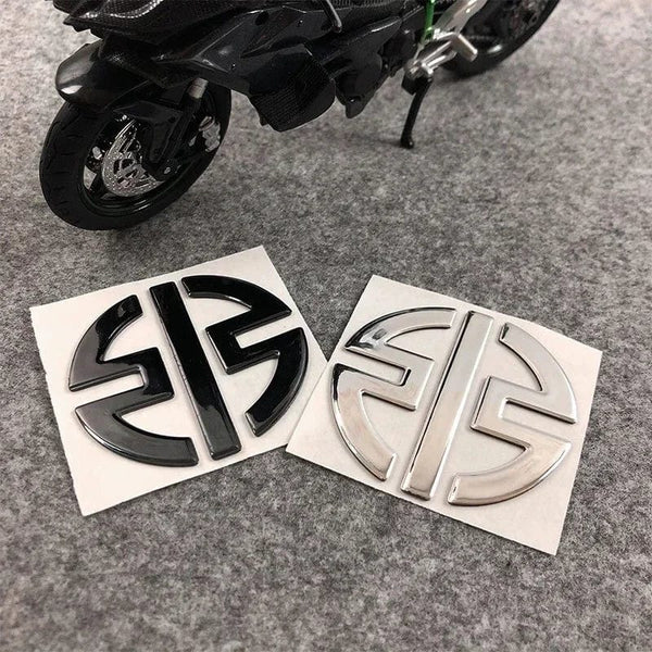 Planet Gates black / CHINA 3D Motorcycle Decal Tank Stickers Emblem Logos for KAWASAKI H2 NINJA H2R Z125 Z250 Z300 Z400 Z650 Z750 Z1000 Z900 Z800