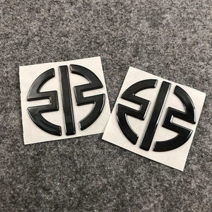 Planet Gates black / CHINA 3D Motorcycle Decal Tank Stickers Emblem Logos for KAWASAKI H2 NINJA H2R Z125 Z250 Z300 Z400 Z650 Z750 Z1000 Z900 Z800