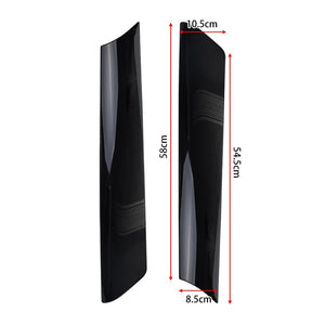 Planet Gates Black / CHINA 51137128157 Front Left&Right Driver Side Window Windshield A Pillar Trim Molding For Mini Cooper R50 R52 R53 Black Trim Cover