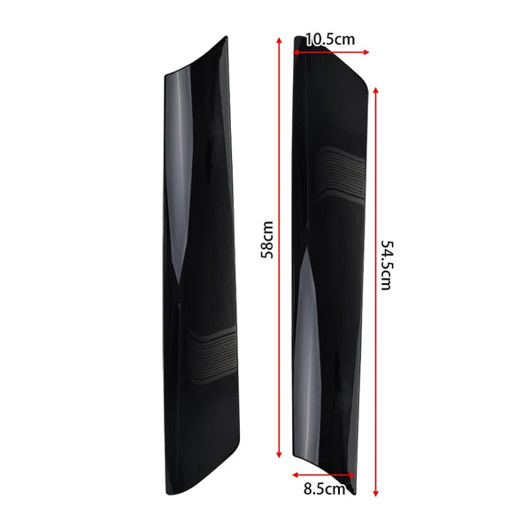 Planet Gates Black / CHINA 51137128157 Front Left&Right Driver Side Window Windshield A Pillar Trim Molding For Mini Cooper R50 R52 R53 Black Trim Cover