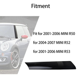 Planet Gates Black / CHINA 51137128157 Front Left&Right Driver Side Window Windshield A Pillar Trim Molding For Mini Cooper R50 R52 R53 Black Trim Cover