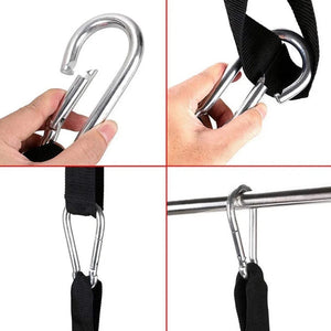 Planet Gates Black / CHINA AB Sling Straps Suspension Pull Up Heavy Hanging Belt Muscle Training Support Leg Raise Exercises Fitness Equipment for Home Gym