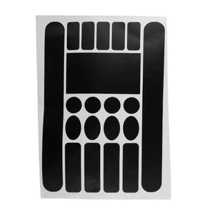 Planet Gates Black / CHINA Bicycle Chain Protection Sticker MTB Bike Anti-scratch Anti-Rub Frame Protector Film Anti-scratch Sticker Frame Safety Tape