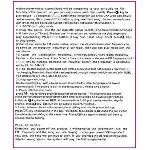 Planet Gates Black / China Car Bluetooth FM Transmitter 87.5-108 Mhz Audio Car Mp3 Player 5V Output USB Auto Car Fast Charge Electronic Accessories 12-24V