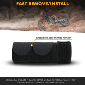 Planet Gates black / CHINA For KTM 2023 TPI Husqvarna TE SHERCO GasGas Beta RR 300 Honda Yamaha Kawasaki Motorcycle 6" Front Fork Sock Fork Seal Protectors