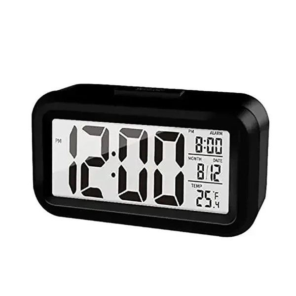 Planet Gates black / CHINA LED Digital Alarm Clock Backlight Snooze Data Time Calendar Desktop Multifunction Electronic Backlight Table Clock