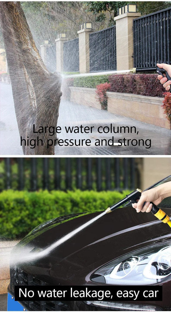 Planet Gates black / CHINA LUSQI Portable High-Pressure Water Gun Car Washer Gun For Cleaning Car Wash Machine Garden Watering Hose Nozzle Sprinkler Foam