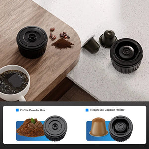 Planet Gates black / CHINA Portable Coffee Maker MIUI Small Espresso Machine DC12V Travel Coffee Maker for Car Outdoors Camping Backpacker Lightweight