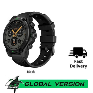 Planet Gates Black / CHINA [World Premiere]Blackshark GS3 Smart Watch Global Version 1.43"AMOLED Display GPS Satellite Positioning 21 Day Battery Life 5ATM