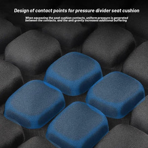 Planet Gates Black / CN 3D Seat Motorcycle Seat Cushion Anti Slip Motorbike Comfort Sunscreen Gel Seat Cushion Motorcycle Accessories