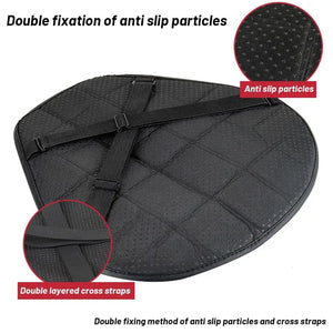 Planet Gates Black / CN 3D Seat Motorcycle Seat Cushion Anti Slip Motorbike Comfort Sunscreen Gel Seat Cushion Motorcycle Accessories