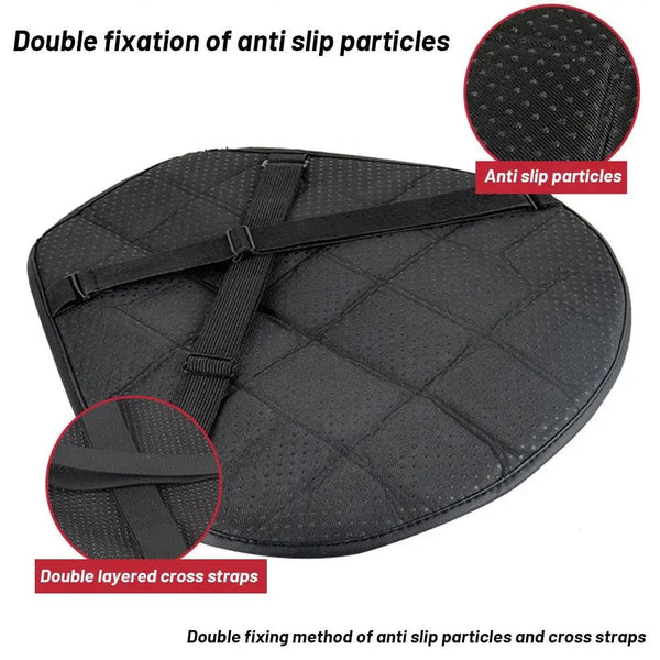 Planet Gates Black / CN 3D Seat Motorcycle Seat Cushion Anti Slip Motorbike Comfort Sunscreen Gel Seat Cushion Motorcycle Accessories
